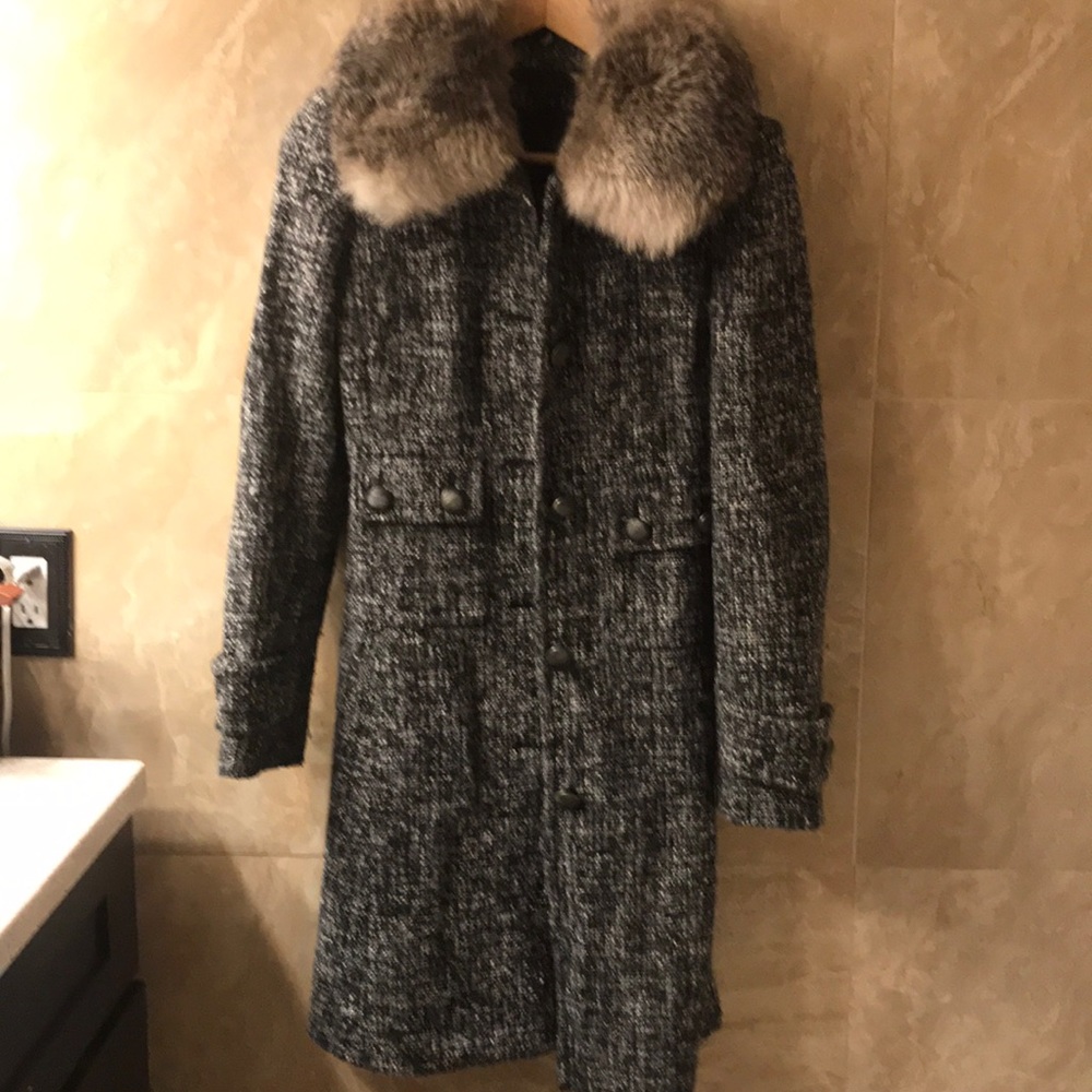 Express tweed coat